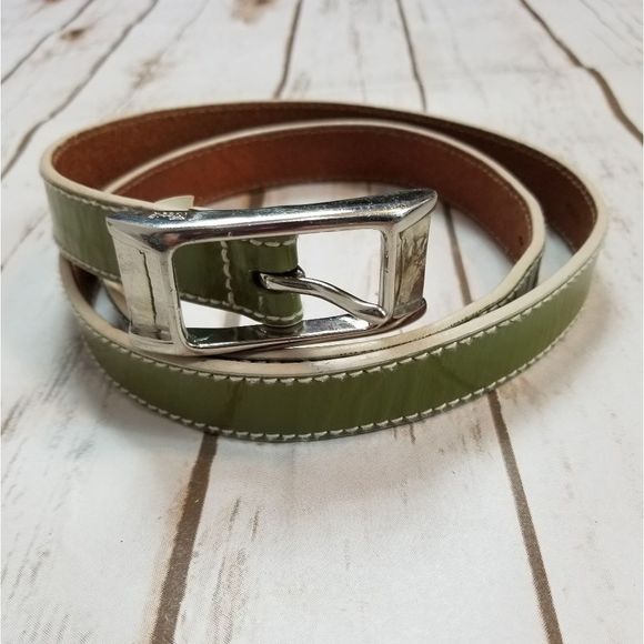 Fossil Accessories - Fossil | Green Leather Belt